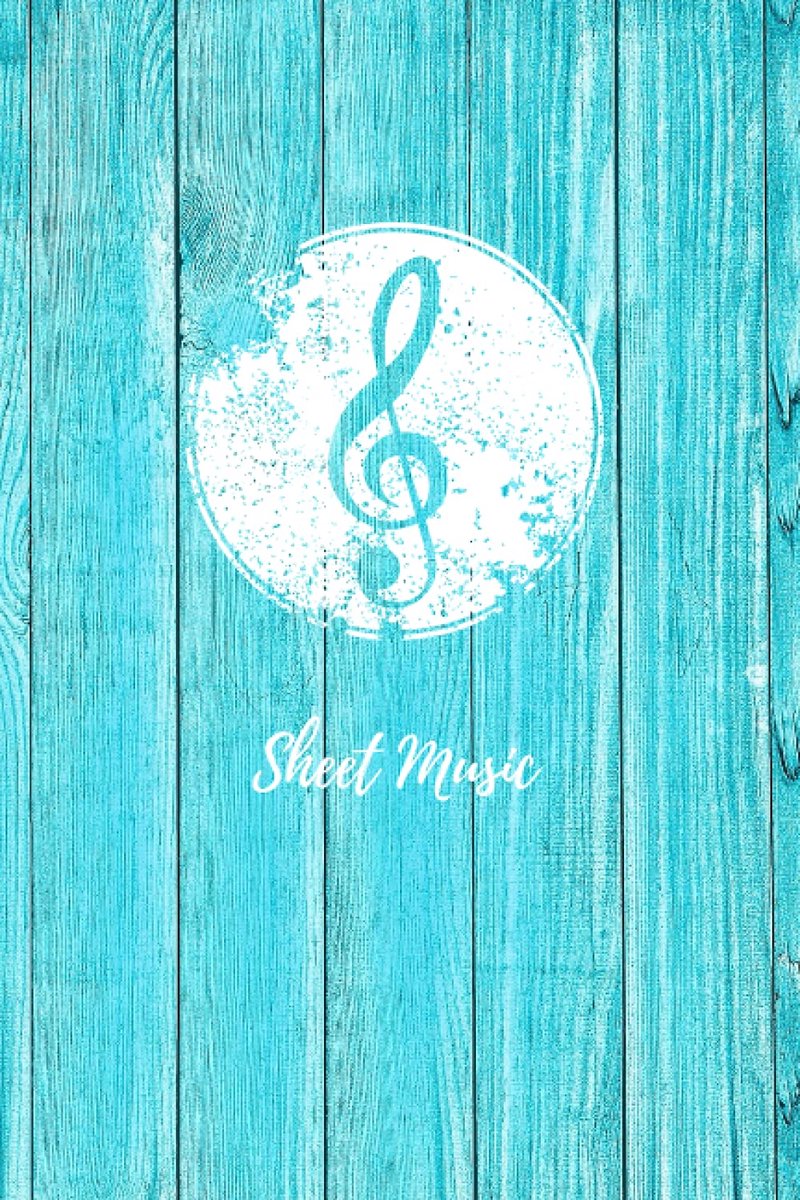 Sheet Music: 120 Pages of Blank Sheet Music Ready for Your Notes! (6"x9", White Pages, Rustic Modern Design) - ShopVlot