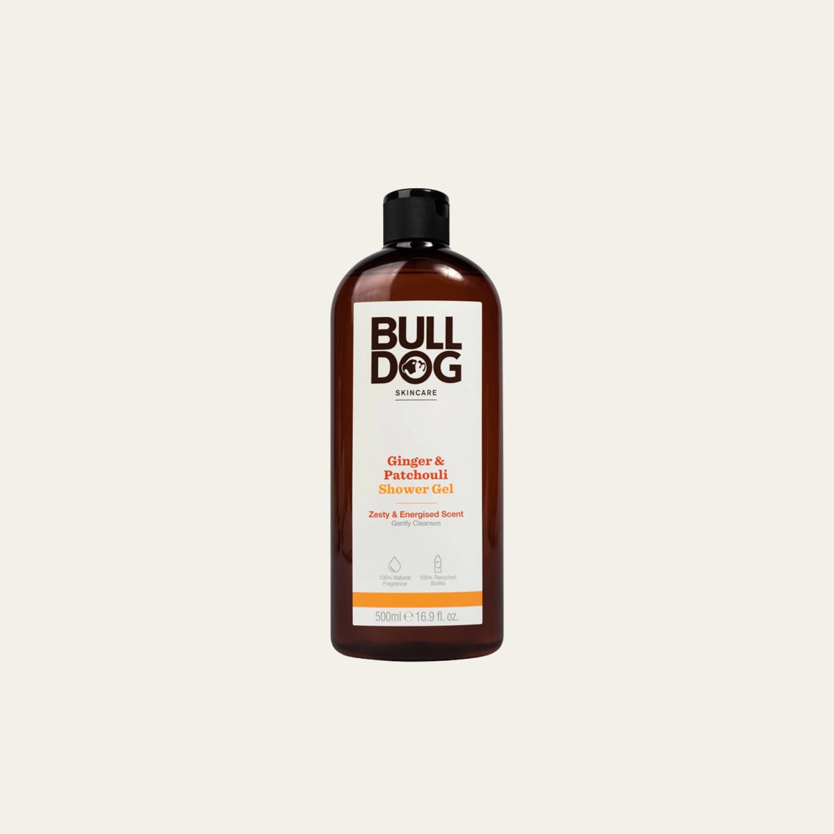 BULLDOG SKINCARE FOR MEN GINGER & PATCHOULI SHOWER GEL DOUCHEGEL 500 ML