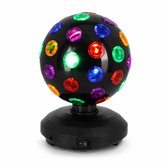LED Disco Bal - Party Time Discolamp 20 cm Zwart