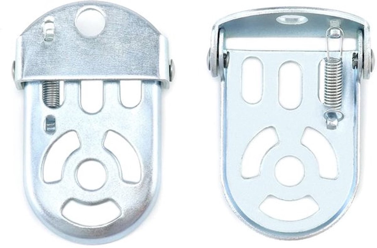 - Fiets Pedalen - Vouwbare Voetsteunen - Comfortabel en Veilig - Zilver - Kinderfiets Accessoires - Geschikt voor Kinderen - Fiets Onderde