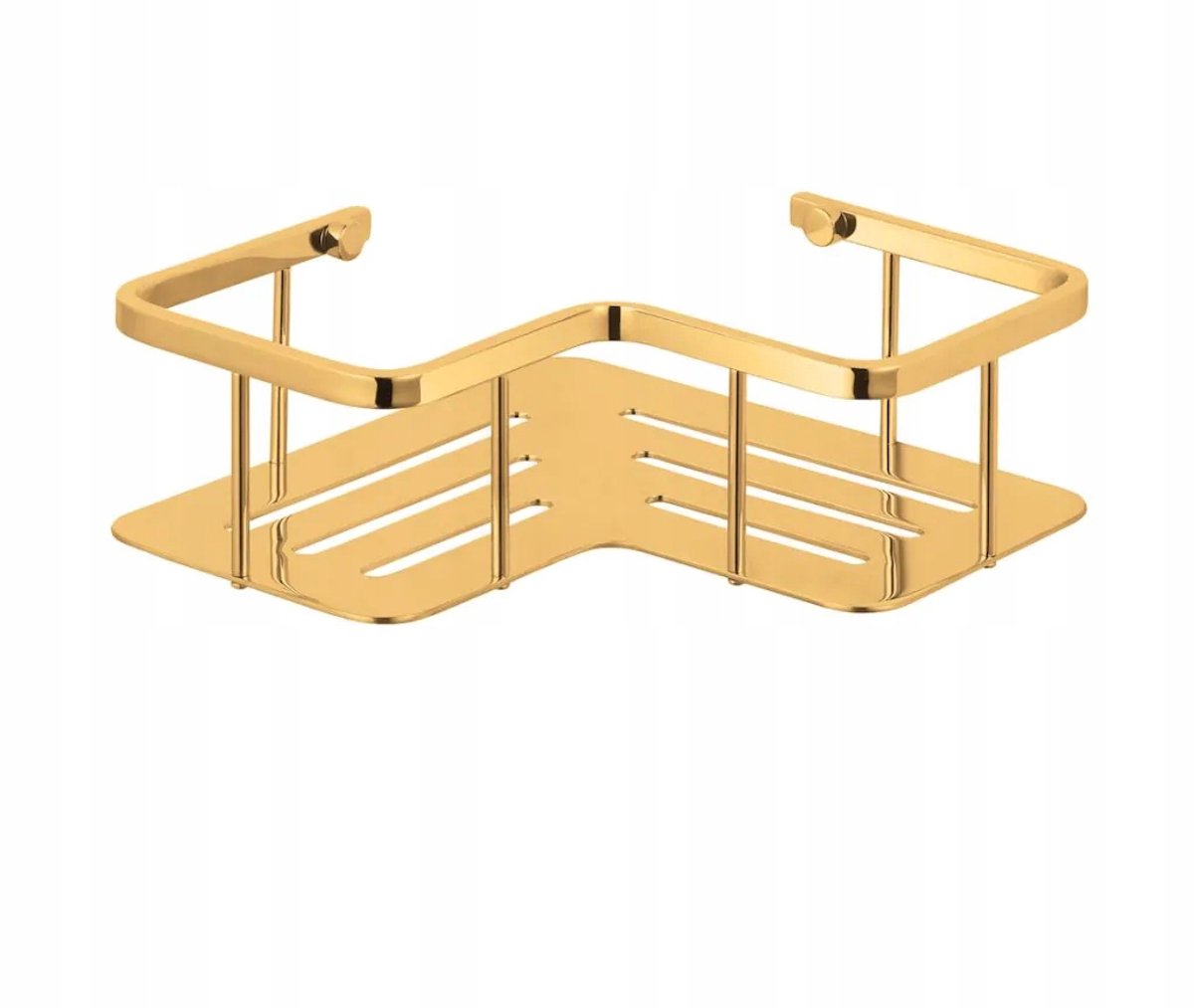 Stella Hoekplank 20x20x7 cm - Goud Glanzend Roestvrij Staal