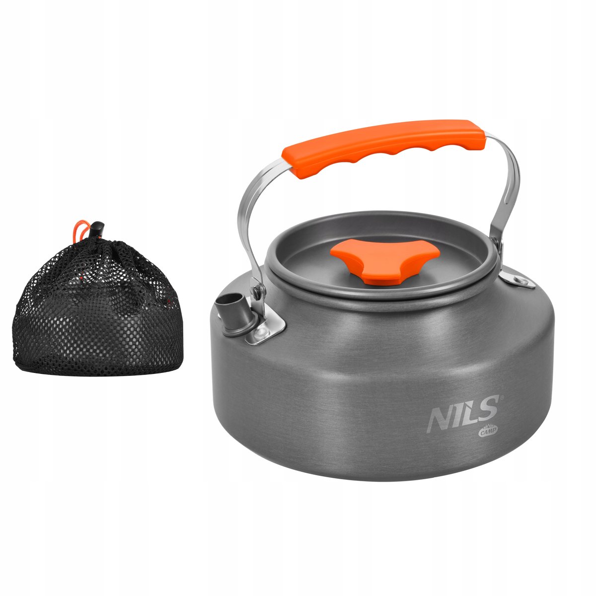 Nils Camp Camping Waterkoker 1.1L Aluminium Lichtgewicht Survival