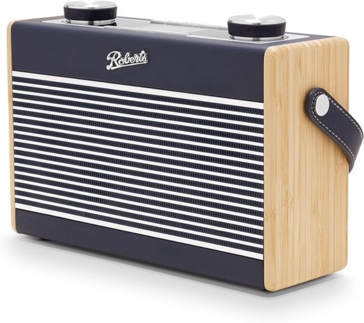 Draagbare Radio - Internetradio Muziekspeler - Thuis Luisteren - Groot Kleurendisplay - 27 x 9.4 x 17.7 cm - Marineblauw