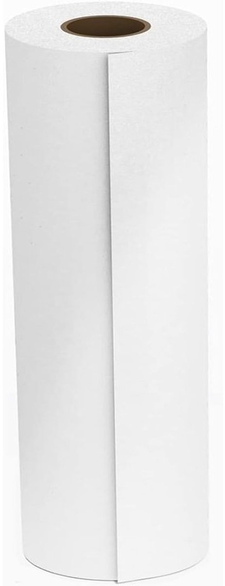 Verpakkingspapier Rol - Krantenpapier - Beschermend Verpakken - Grote Lengte - 17 "B x 350 'L - Wit