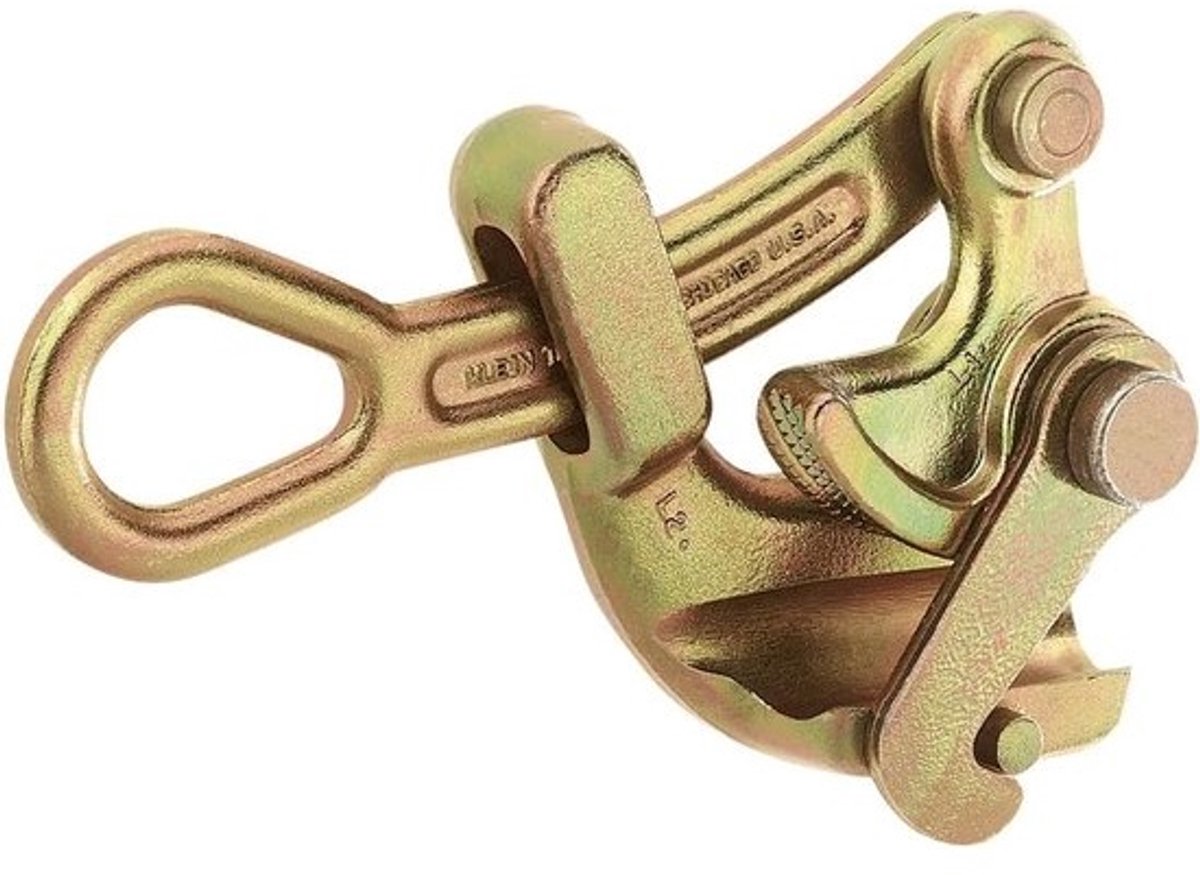 Kabel Grip - Stalen Kabel Klem - Trekken van Kabels - Hittebehandeld Staal - 8000 lbs Belasting - Zwart