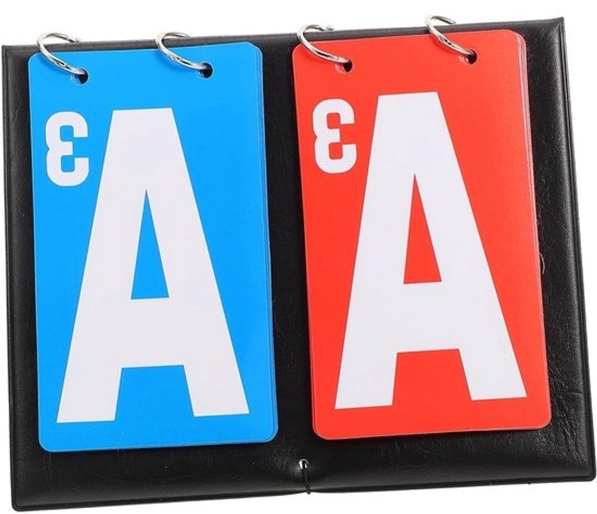 Scorebord Sportwedstrijden - Puntenteller Scorekeeper - Wedstrijden Bijhouden - Duidelijke Cijfers - 20x16x9 cm - Multicolor