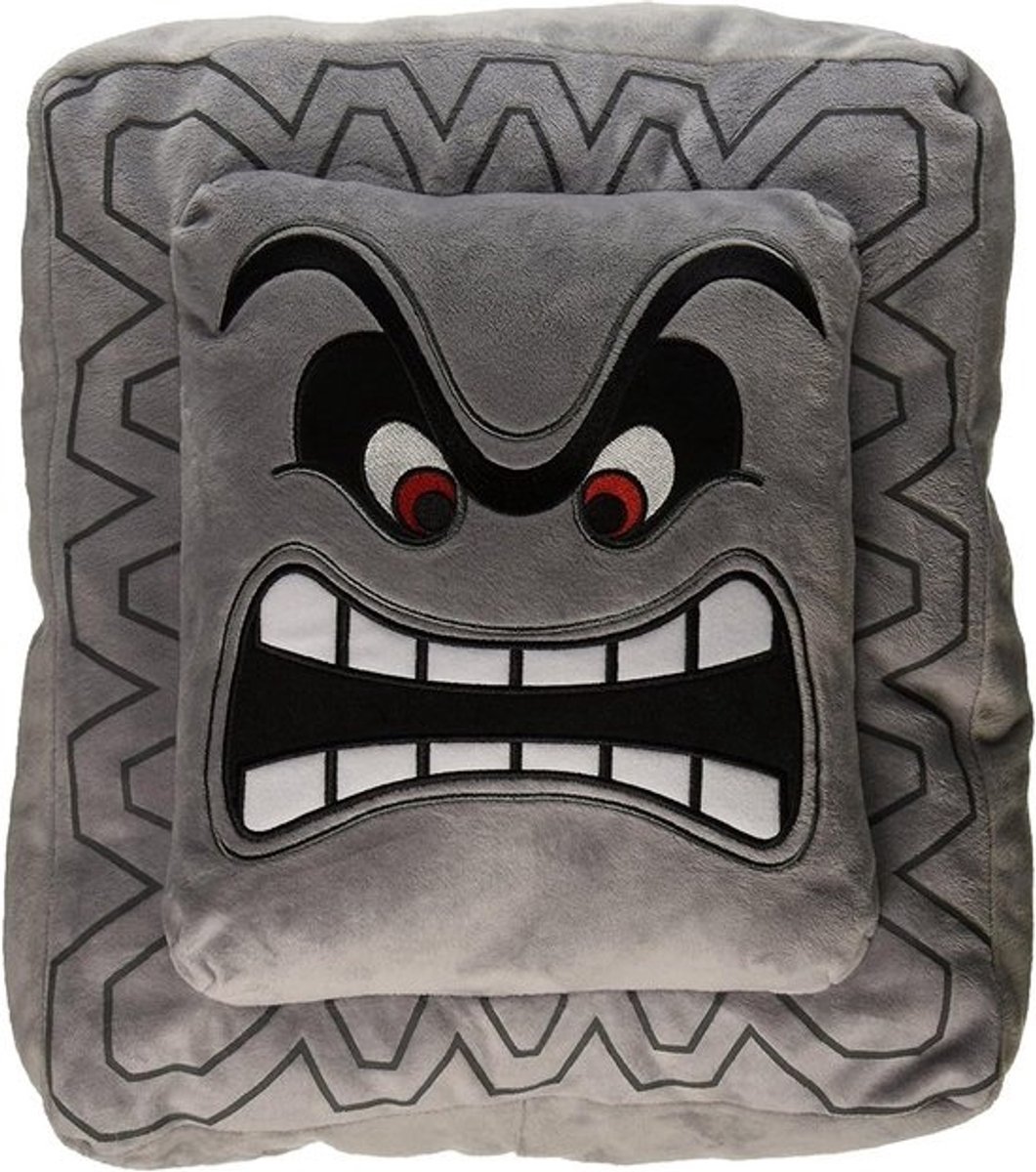 Pluchen Kussen - Zacht Speelgoed - Decoratie Kamer - Wasbaar Materiaal - 30 cm - Meerkleurig