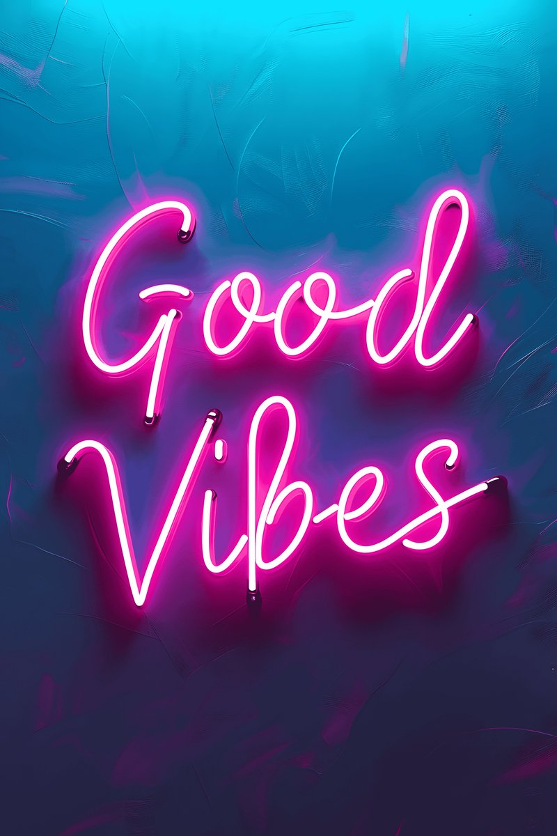 Good Vibes Poster - Moderne - Letter - posters - formaat 70x100cm - Quote - Motivatie - Wanddecoratie - L1995MT