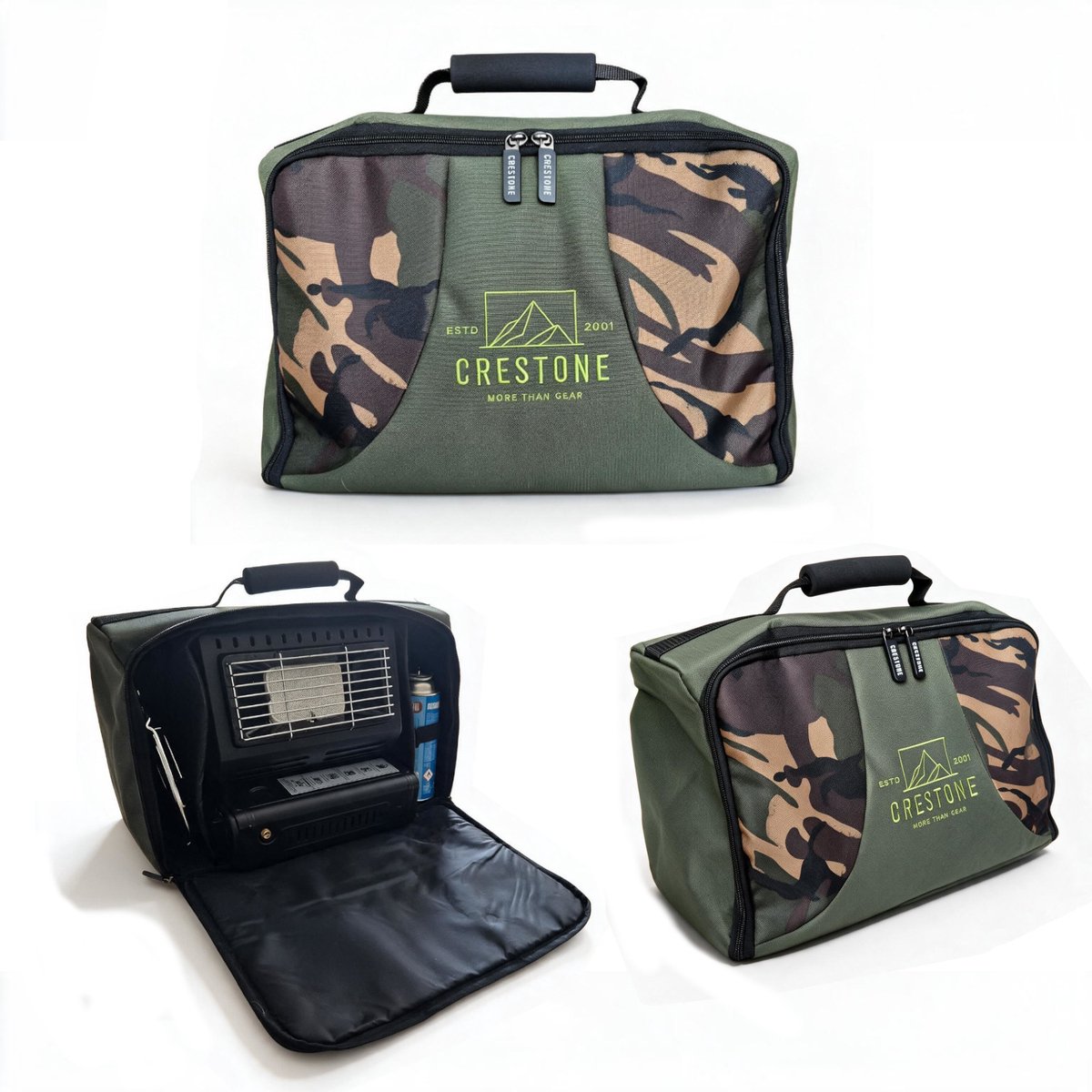 Crestone - Tas voor Draagbare Gaskachel - Buitenkachel Tas - Heater Draagtas - Kacheltje - Noodgevallen - Terrasverwarming - Tas - Heaterbag
