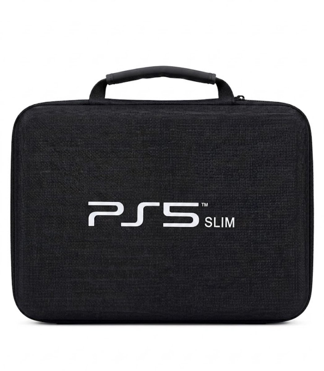 Tobey's PS5 Slim Koffer - Zwart - Luxe Uitvoering - PS5 Tas - Stevige Case - PS5 Accessoires