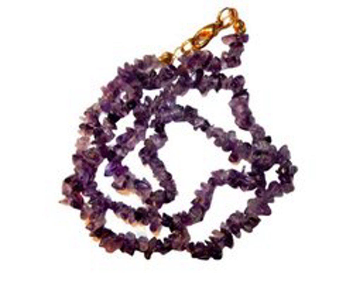 Amethist Split Collier 45 cm.