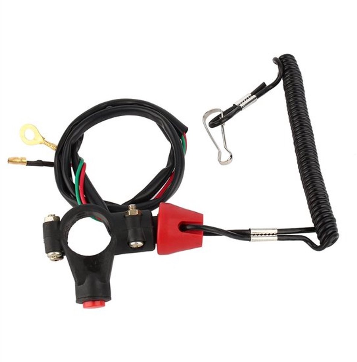 Dailygoody - Motorfiets Stopknop - Noodstopkoord - Veiligheidsfunctie voor ATV en