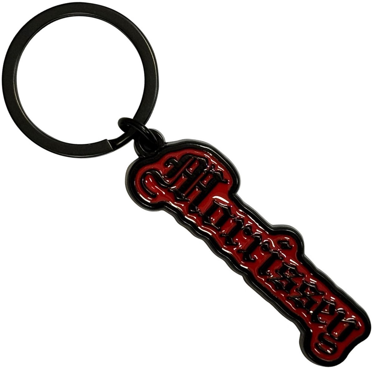 Morrissey - Logo Sleutelhanger - Rood/Zwart