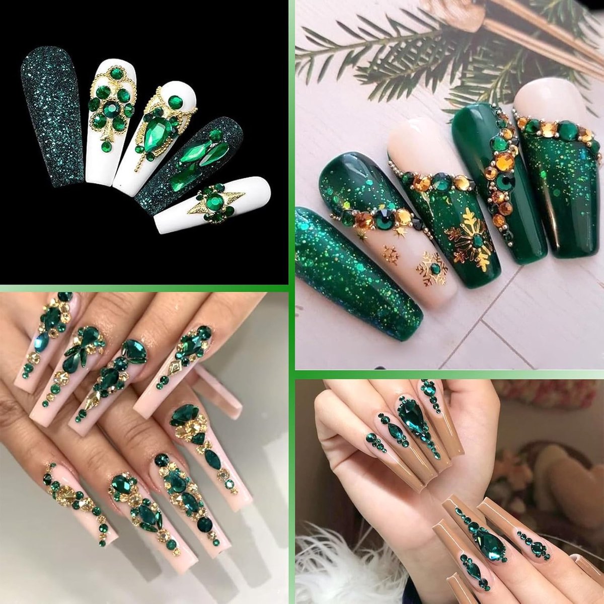 Currero Bedazzle Kit - Bedazzling - Plakstenen - Strass Steentjes - DIY Versieren - Set Met 16.000 Steentjes - Nagel Decoratie - Met Pincet En Applicator - 3/5mm - Wit