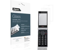 dipos – 2x Matte Pantserfolie geschikt voor TTfone TT990 4G | 9H Screenprotector