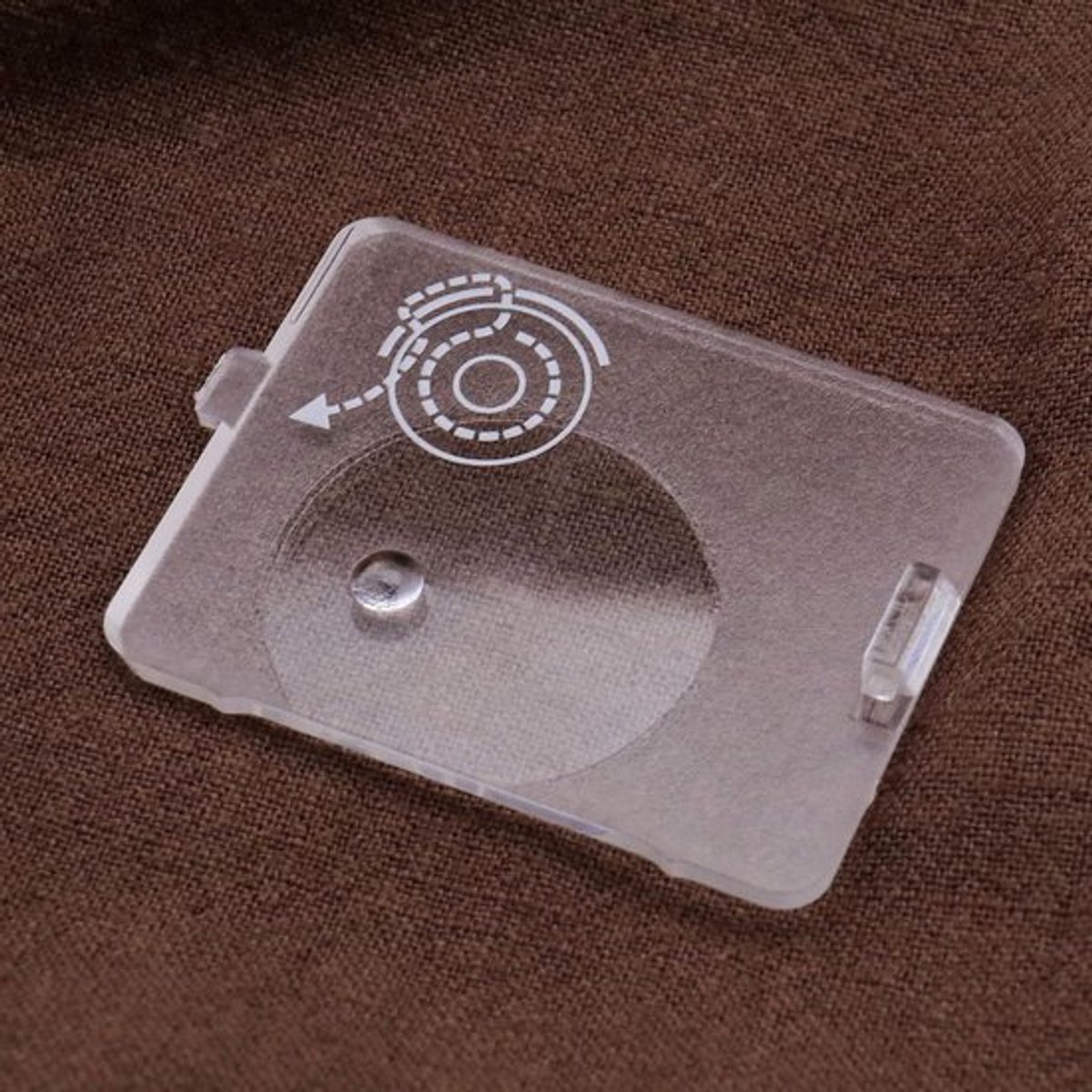 Dailygoods- Spoeldeksel 2x - Schuifplaat - Compatibel met Singer - Kunststof