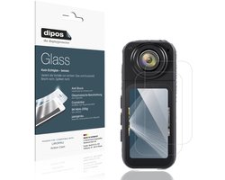 dipos – 2x Pantserfolie geschikt voor LIROPAU Action Cam | 9H Screenprotector