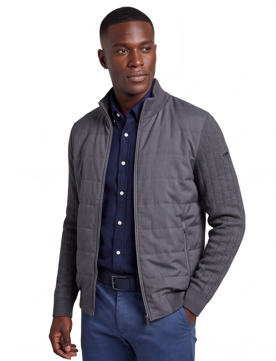 Bugatti vest grijs