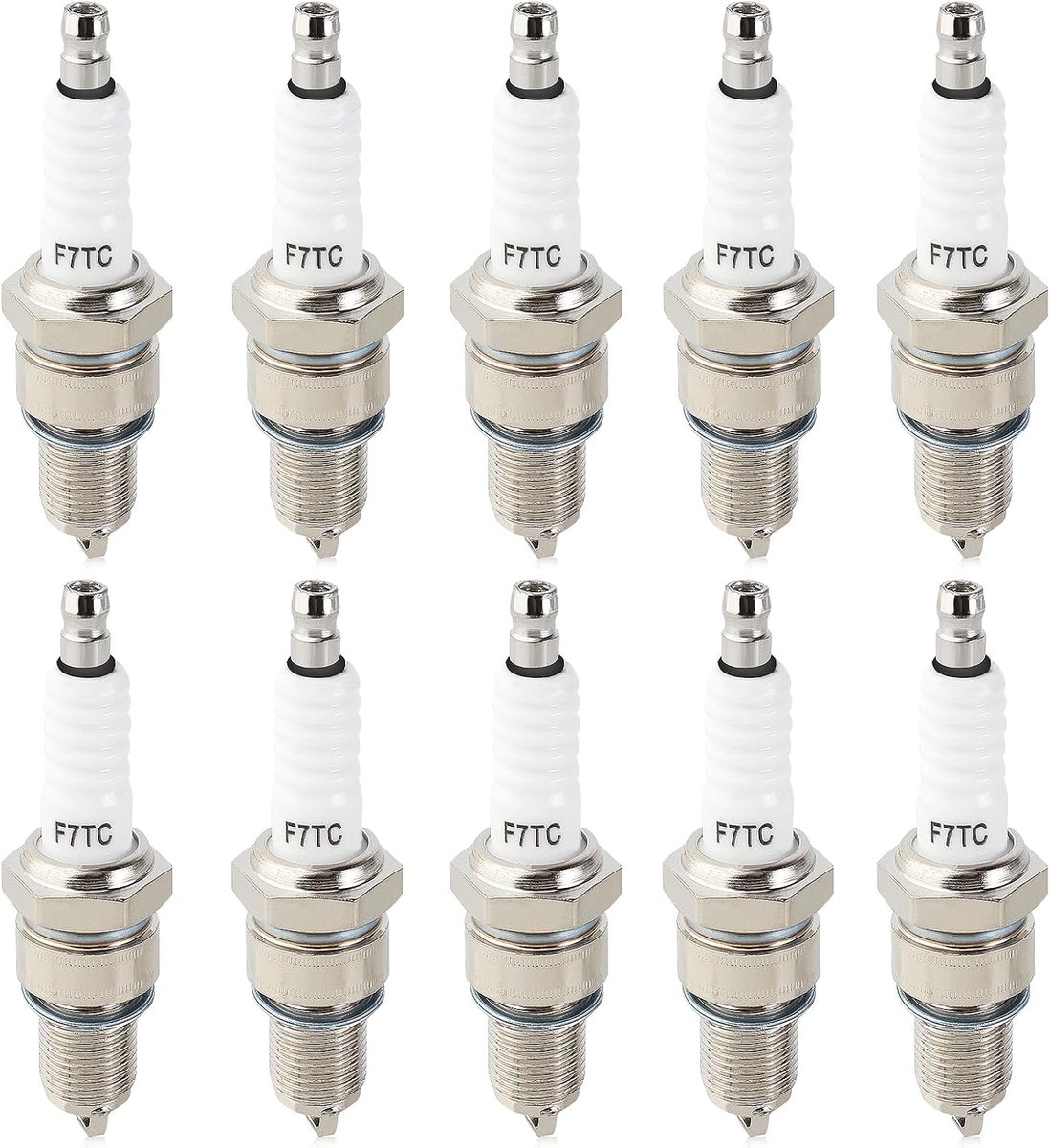 10 Stuks Bougies F7TC Past op GX120 GX160 GX200 GX240 GX270 GX340 GX390 - BPC Parts