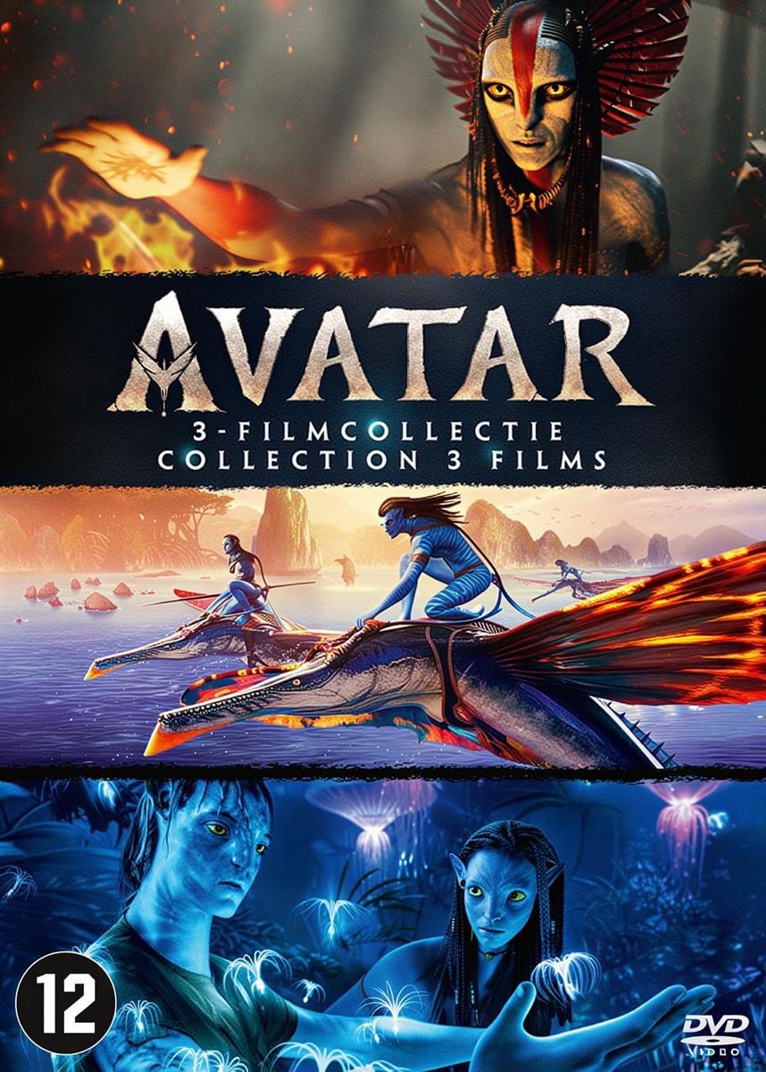 Avatar 1 - 3 (DVD)