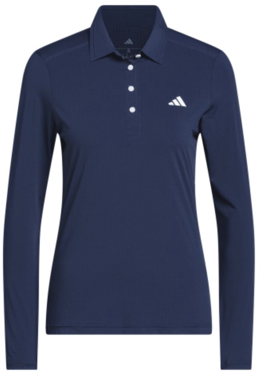 Adidas Ultimate 365 Climacool Langemouw Golfpolo Dames Blauw