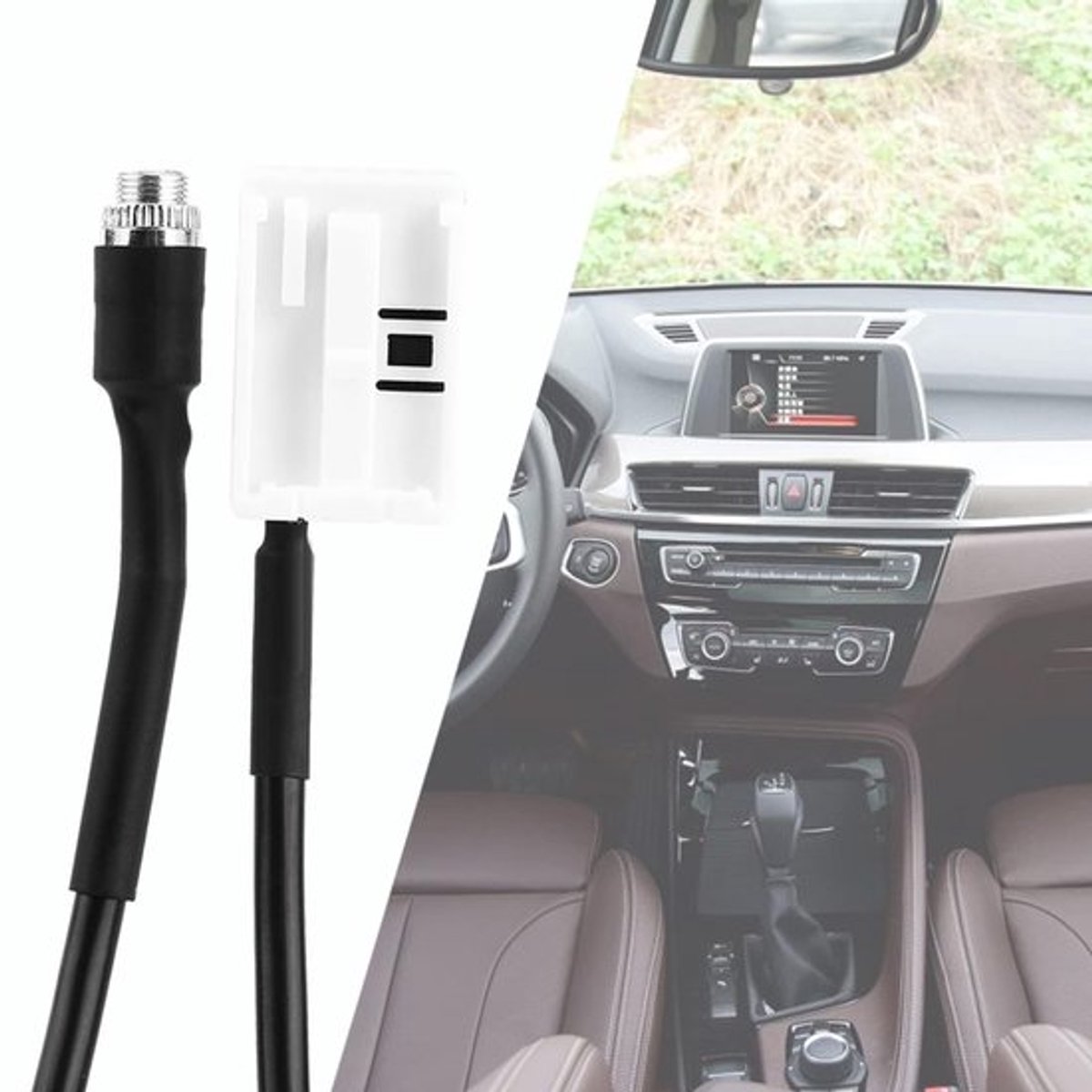 Onf3 - AUX-adapterkabel - 12-pins AUX-hulpaudio-ingangsset - Eenvoudige installatie