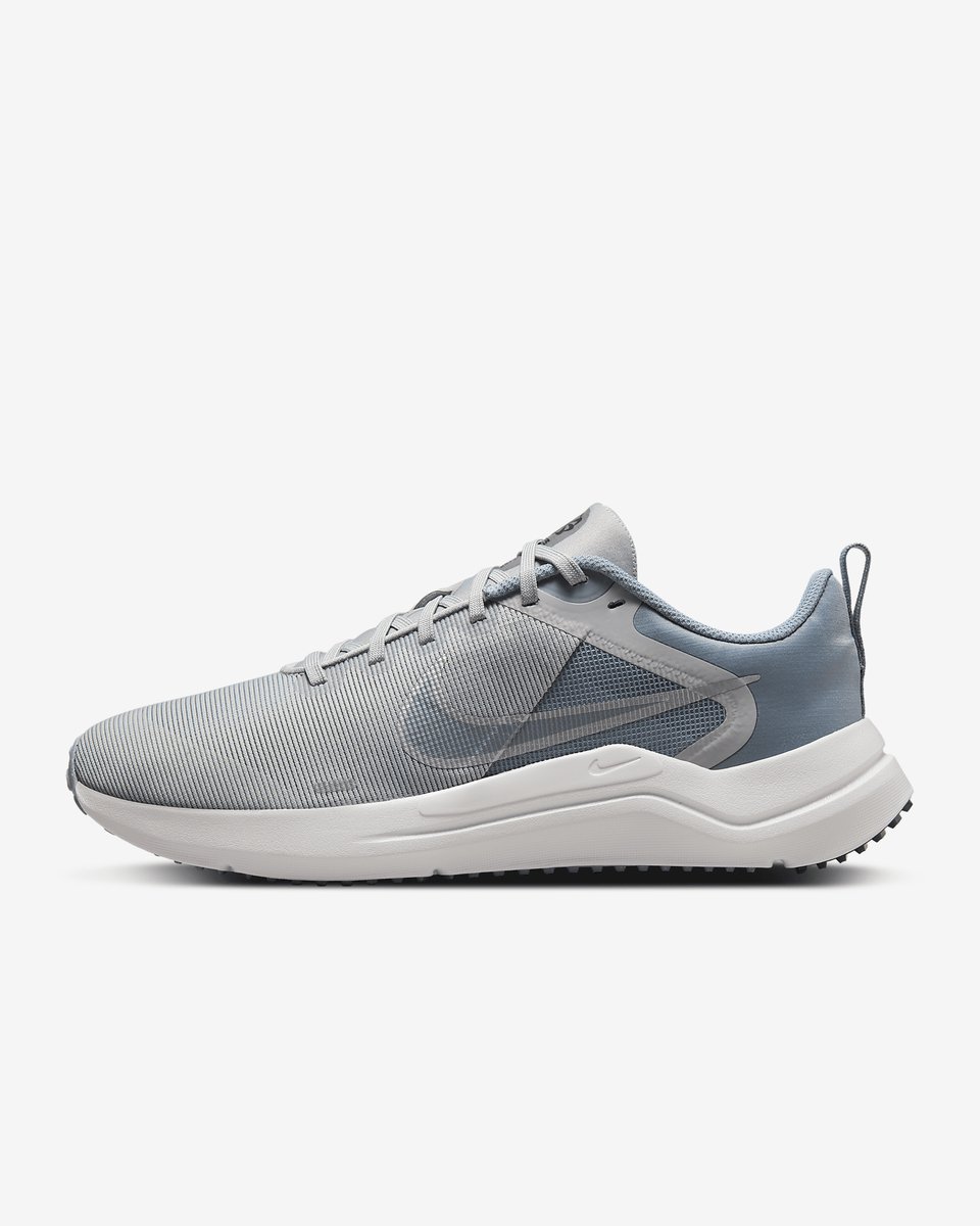 Nike Downshifter 12 Hardloopschoenen – Light Smoke /Aviator /Photon Dust Downshifter Hardlopen Heren Hardloopschoenen Grijs