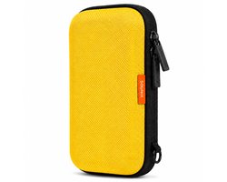 Sounix Harde Schijf Tas - 2.5 inch / 3.5 inch - Hard Cover Case - Powerbank Hoes - Geschikt Voor Extreme Portable SSD - Geel
