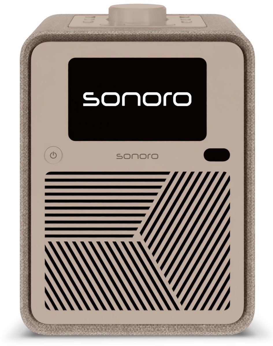 Sonoro ATRON Compacte Smart All-In-One Muzieksysteem - Crème