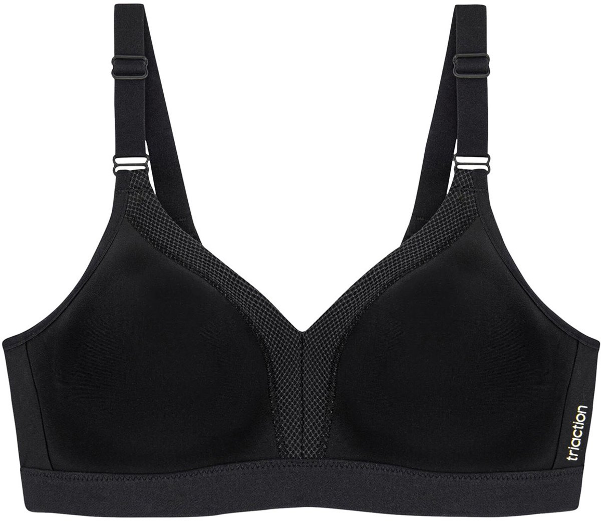 Triumph Triaction Wellness N Sportbeha - Zwart - Maat 70E