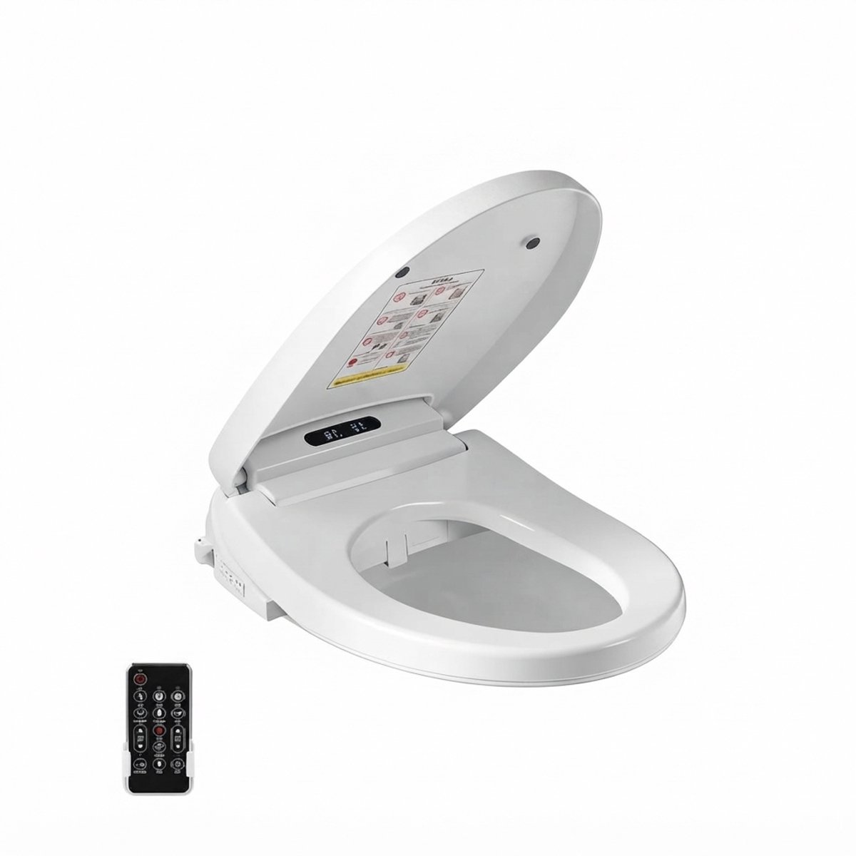 Archi Elektrische Toiletbril – Bidet - Verwarmde Zitting – Warmwaterfunctie – Luchtdroger – Afstandsbediening – Zelfreinigende Sproeikop