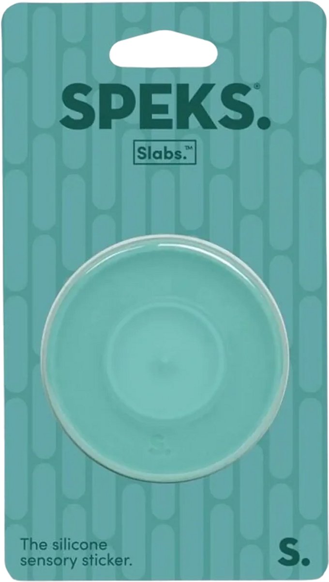 SPEKS Slabs Circle Path Green Silicone