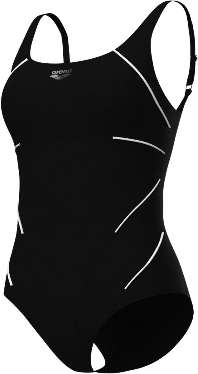 Arena Jewel One Piece Low C Cup Badpak Dames zwart - wit