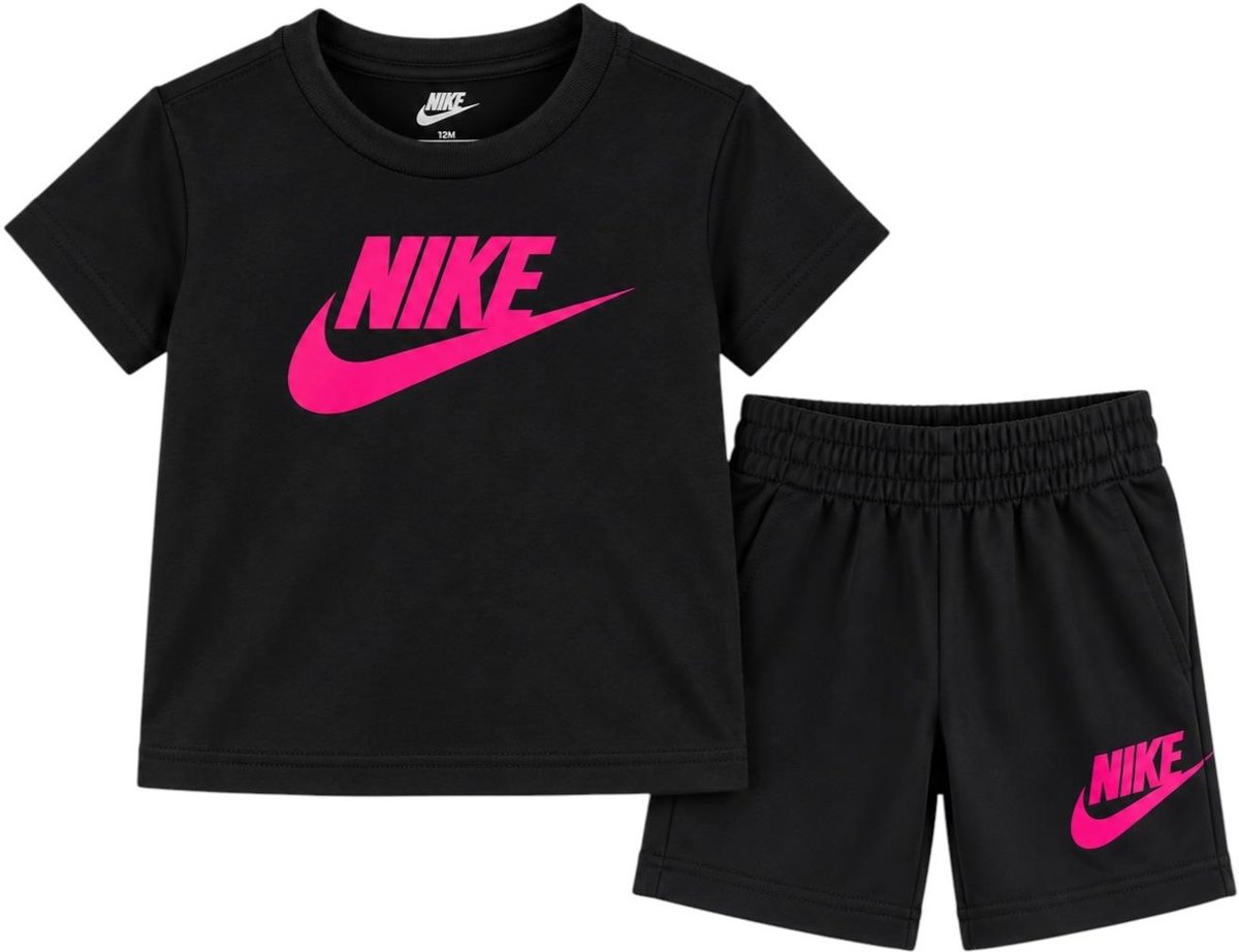 NIKE BABY SET -80CM 12M Zwart