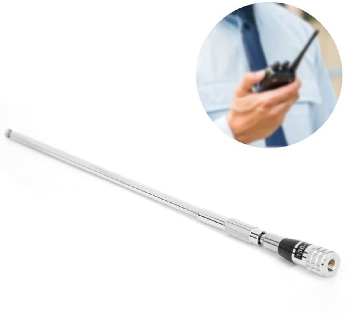 Allecto - Uitbreidbare Telescopische Antenne - High-gain antenne - Verhoogd bereik