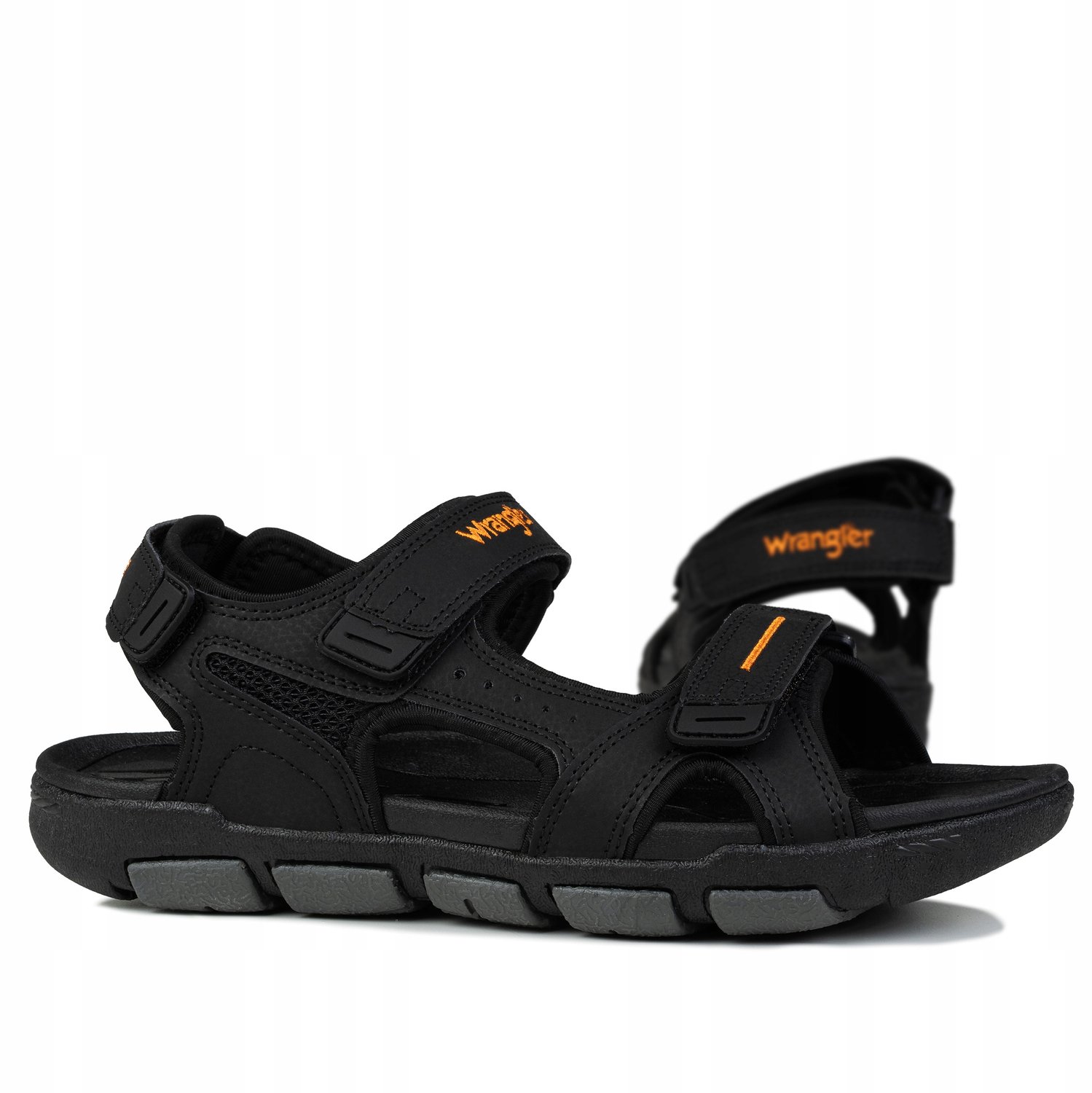 Wrangler Buster Sandalen Heren Comfort & Sportief Zwart