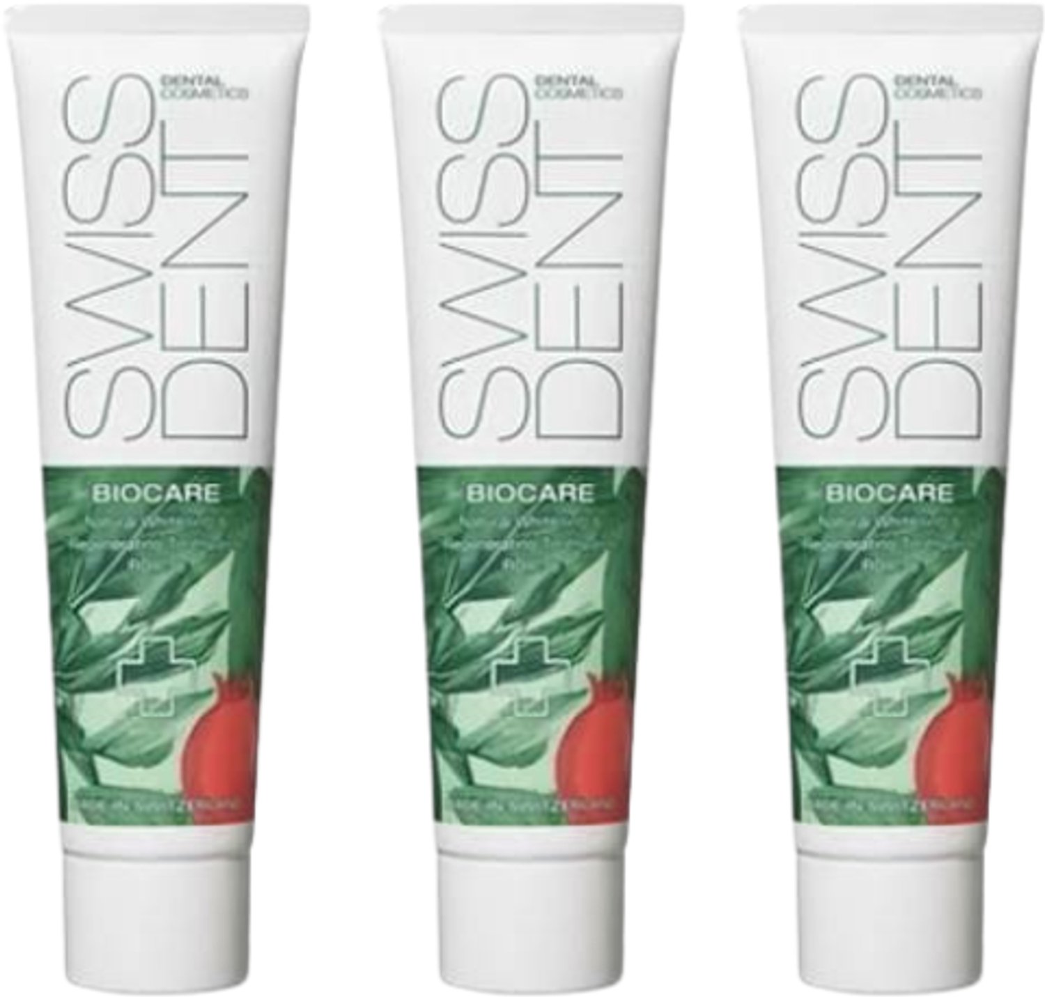 Swissdent Biocare Whitening Tandpasta - 3 x 100 ml - Voordeelverpakking