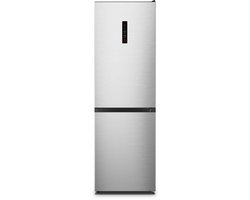 Lincoln Prestige PRCB30FCI Vrijstaande Koel-vriescombinatie - 304L - Total No-Frost - Energieklasse C - Inverter Compressor - Fluisterstil 35dB - RVS Look (Inox)