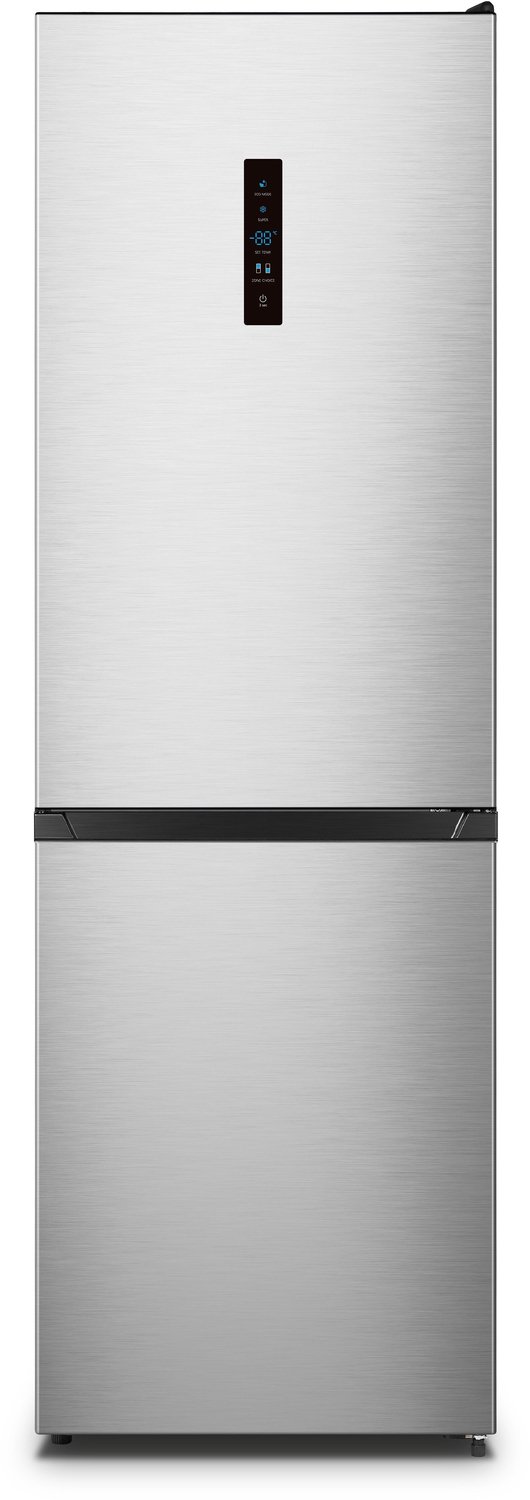 Lincoln Prestige PRCB30FCI Vrijstaande Koel-vriescombinatie - 304L - Total No-Frost - Energieklasse C - Inverter Compressor - Fluisterstil 35dB - RVS Look (Inox)