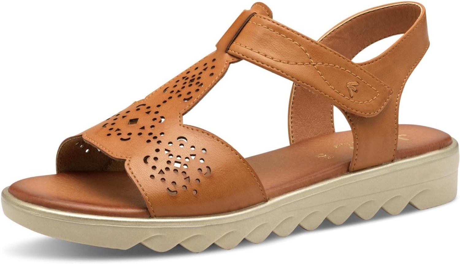 Jana Dames Sandalen Vegan H-Wijdte Comfortabel Bruin