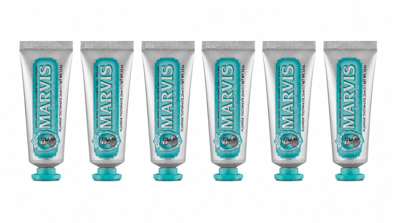 Marvis Tandpasta Anise Mint | 6 x 25 ml