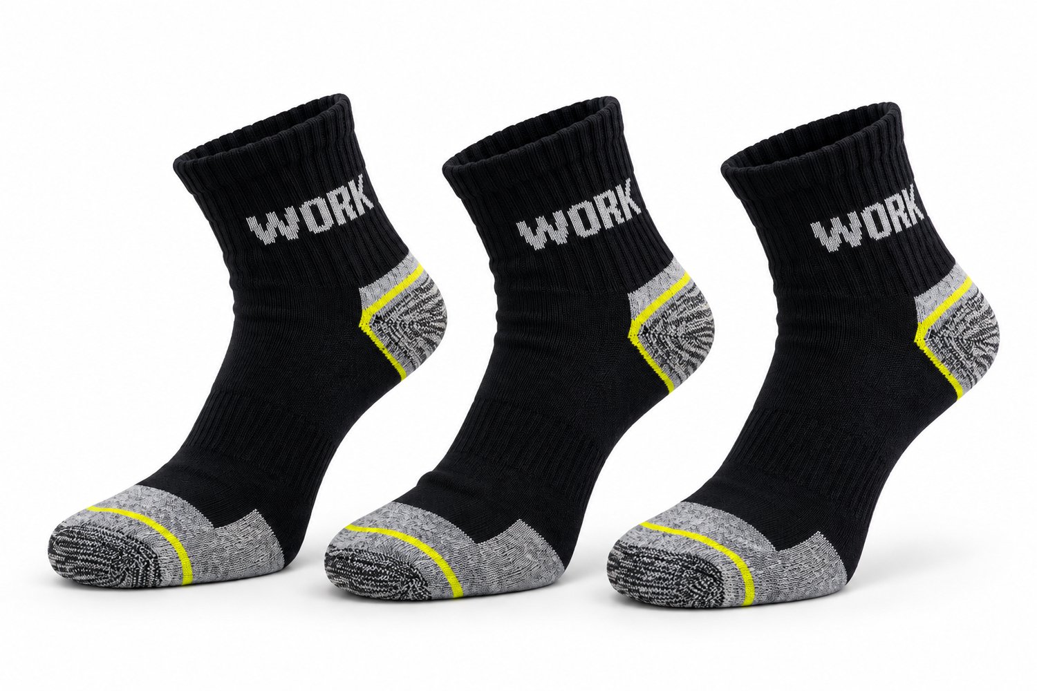9 paar Meisterhome®  Sneaker Quarter werksokken 43-46