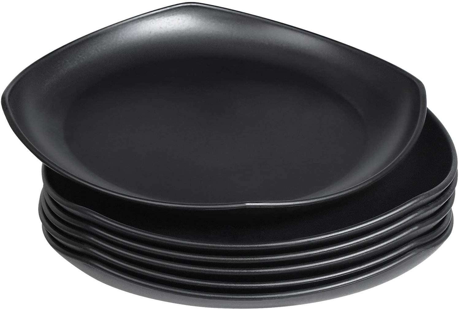 Famanu – Set van 6 grote borden 24,1 cm voor BBQ, picknick en kamperen, lichtgewicht en onbreekbaar