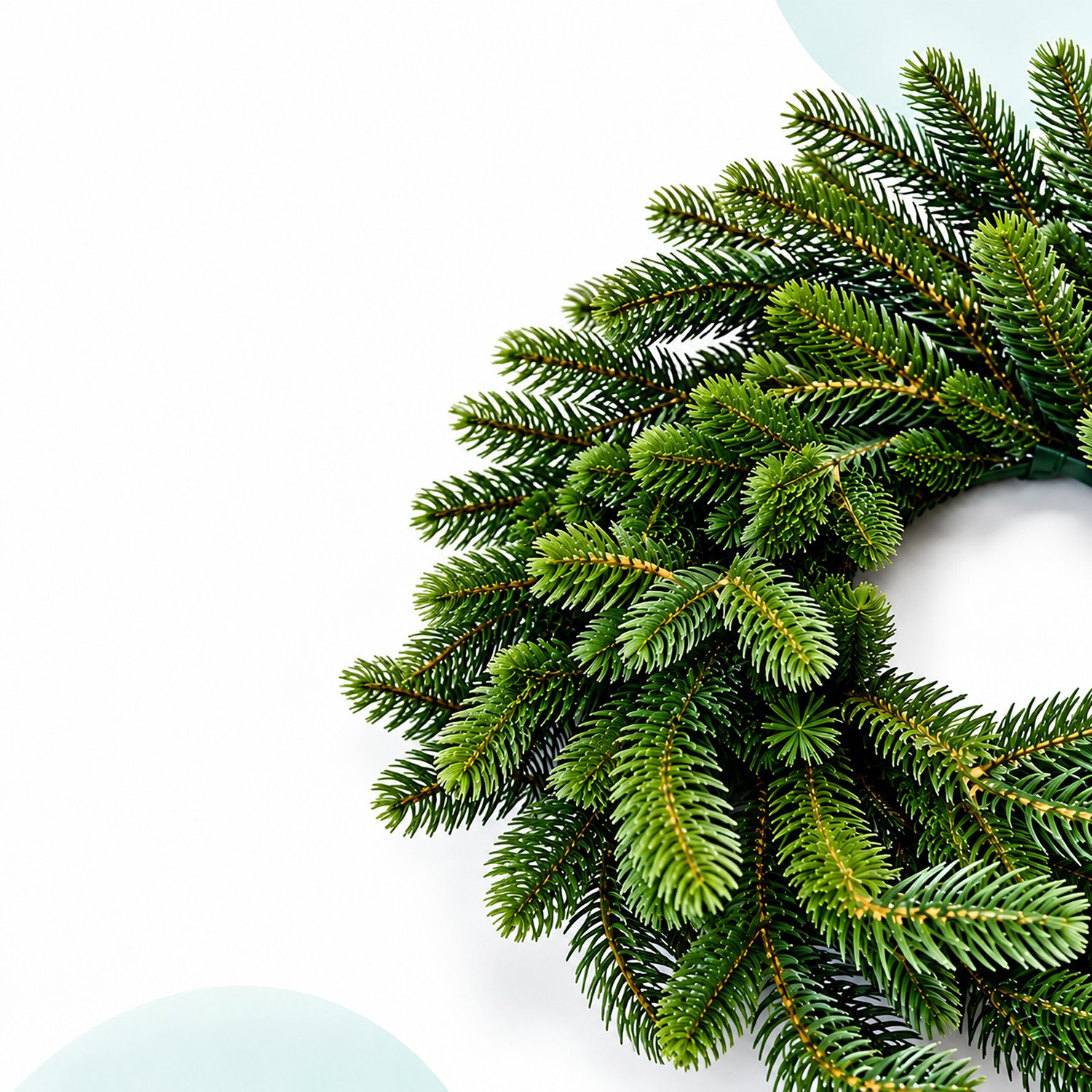 Adventskrans - 40 cm - groen – foto 7