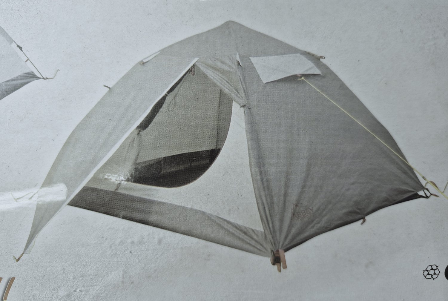 paraplutent - 2 persoons tent -snel opgezet