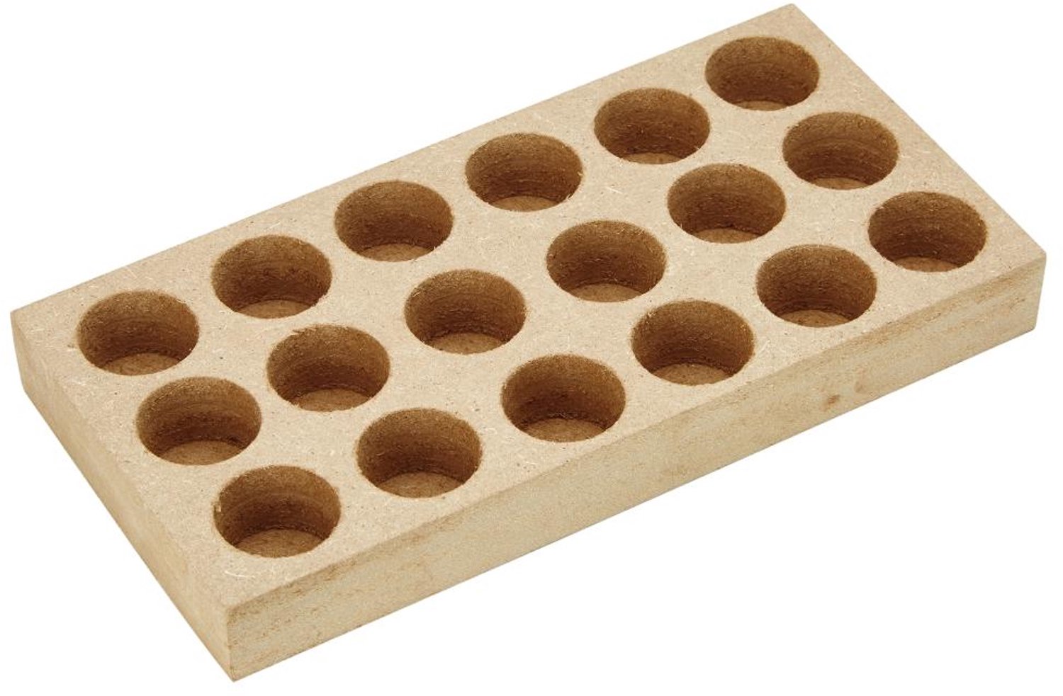 Houten sokkel voor ER25 15 boringen FORTIS