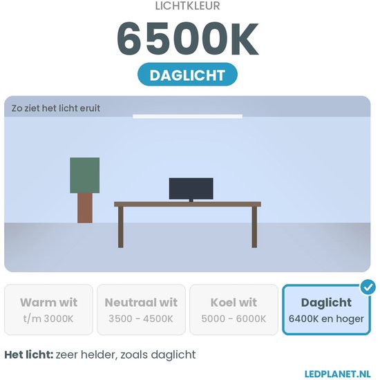Noodlamp & campinglamp op batterijen - LED tentlamp met ophanghaak - daglichtwit 6500K - 4x AA - blauw — afbeelding 5