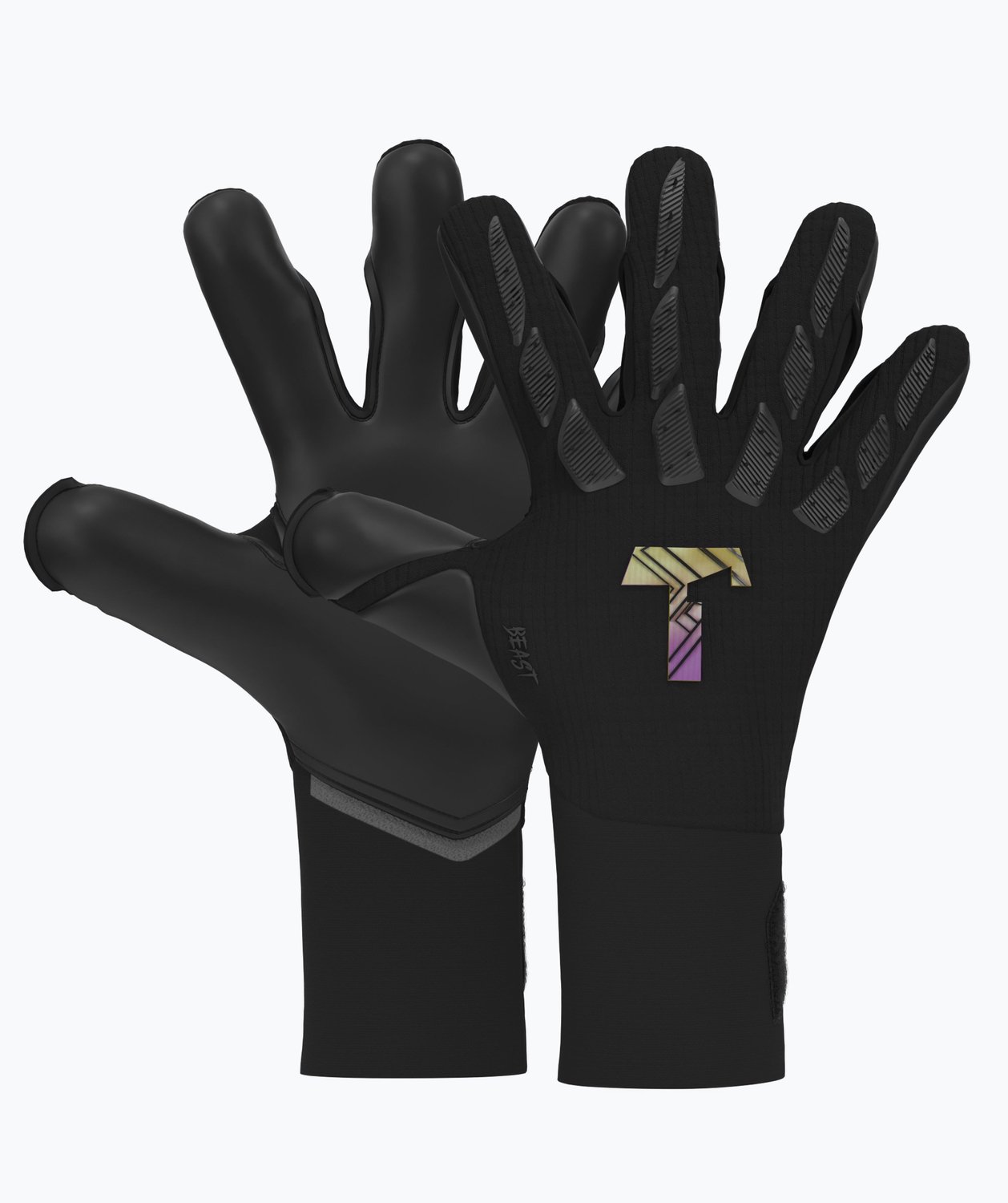 T1TAN Beast 4.0 Vampire Black Keepershandschoenen volwassenen & jongeren - Maat 10