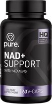 Pure. NAD+ Support – Nicotinamide Riboside & B-vitaminen – 60 vegan capsules