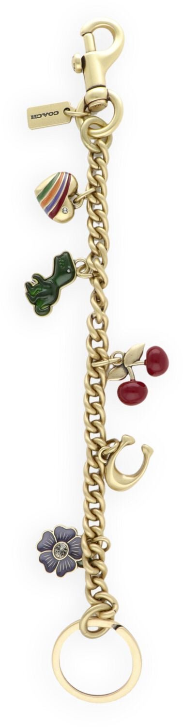 Coach Bag Charm Motif Chain Bag charms Dames - Goudkleurig - Maat ONESIZE